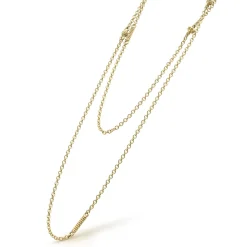 Clearance LAGOS 32 Inch Gold Caviar Chain Necklace