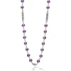 New LAGOS Amethyst Beaded Necklace