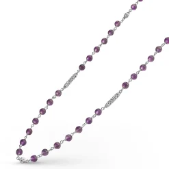 New LAGOS Amethyst Beaded Necklace