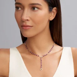 New LAGOS Amethyst Beaded Necklace