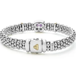 Online LAGOS Amethyst Caviar Bracelet | 9Mm
