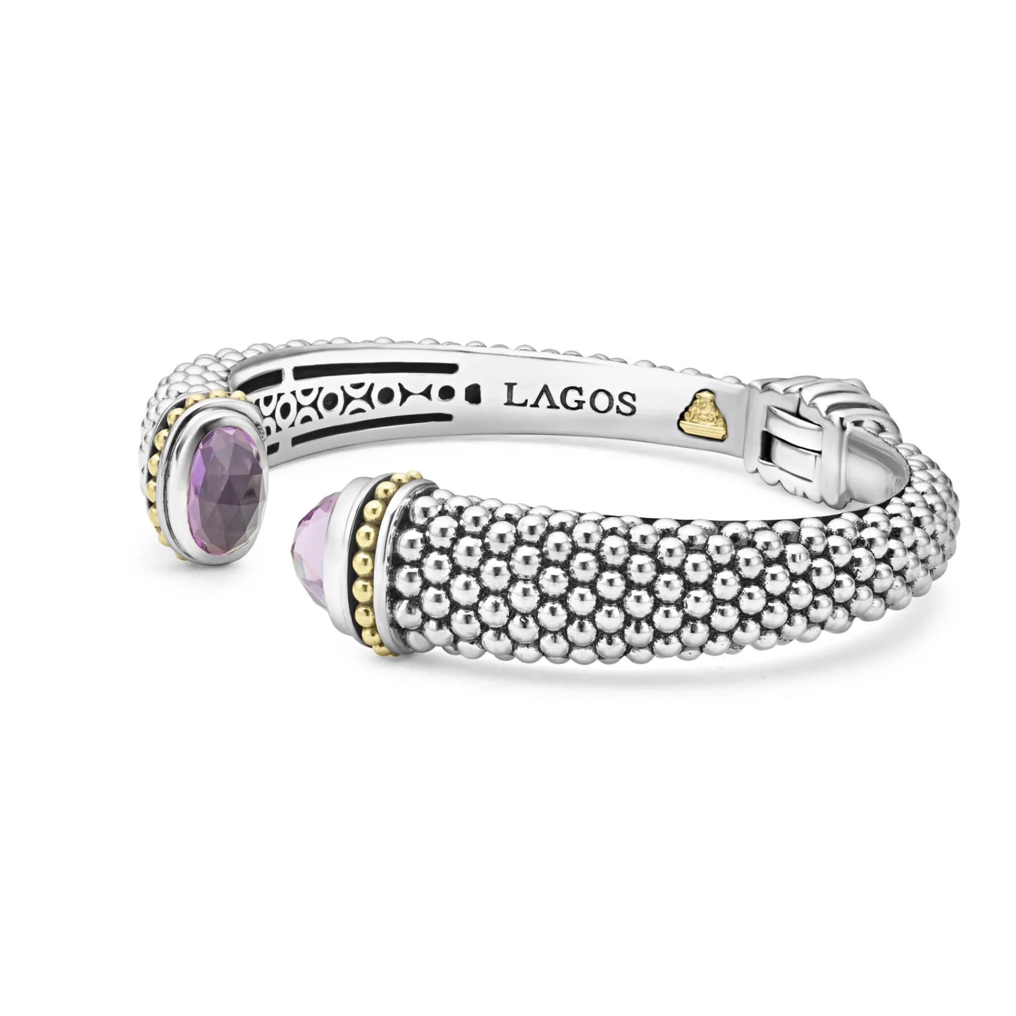 Clearance LAGOS Amethyst Cuff Bracelet | 12Mm