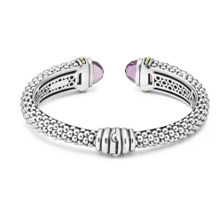 Clearance LAGOS Amethyst Cuff Bracelet | 12Mm