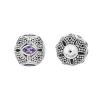 Clearance LAGOS Amethyst Earring Backs