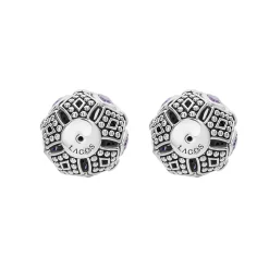 Clearance LAGOS Amethyst Earring Backs