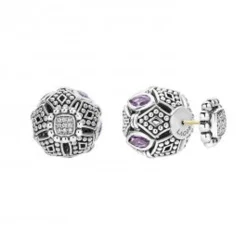 Clearance LAGOS Amethyst Earring Backs
