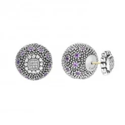 Cheap LAGOS Amethyst Earring Backs