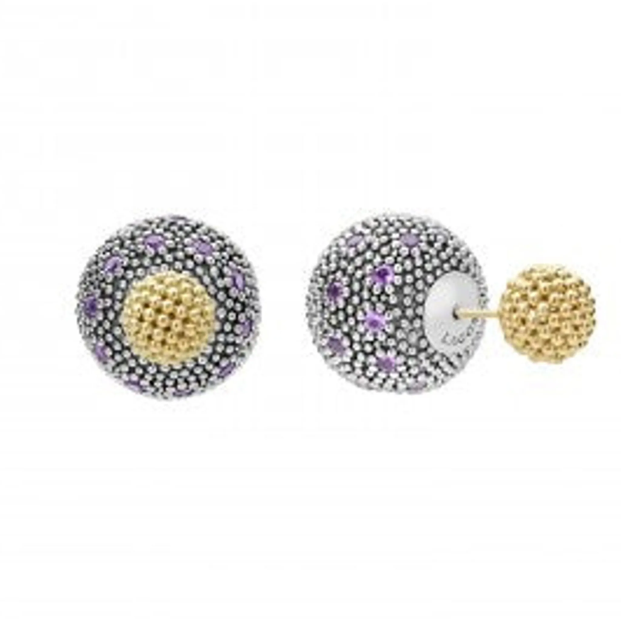 Cheap LAGOS Amethyst Earring Backs