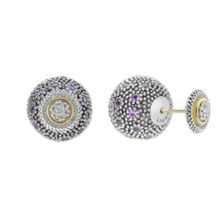 Cheap LAGOS Amethyst Earring Backs