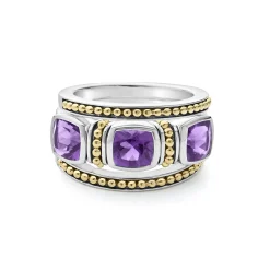 Discount LAGOS Amethyst Stacking Rings