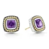 Flash Sale LAGOS Amethyst Stud Earrings