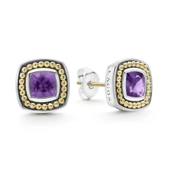 Best Sale LAGOS Amethyst Stud Earrings