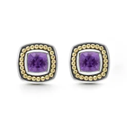 Best Sale LAGOS Amethyst Stud Earrings