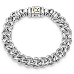 Shop LAGOS Anthem Curb Chain Bracelet | 12Mm