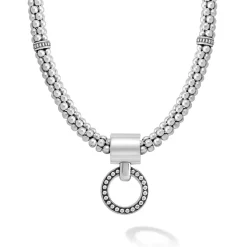 Cheap LAGOS Beaded Circle Pendant Necklace