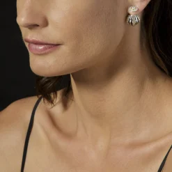 Store LAGOS Beaded Diamond Stud Earrings