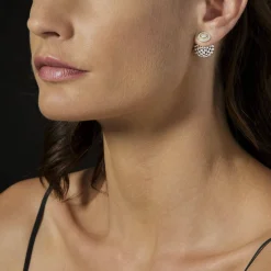 Store LAGOS Beaded Diamond Stud Earrings