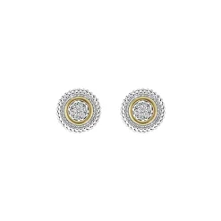 Clearance LAGOS Beaded Diamond Stud Earrings