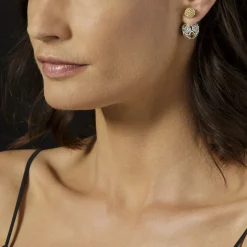 Cheap LAGOS Beaded 18K Gold Stud Earrings