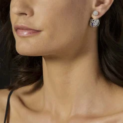 Online LAGOS Beaded Silver Stud Earrings