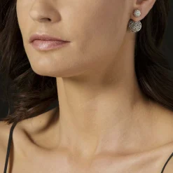 Outlet LAGOS Beaded Silver Stud Earrings