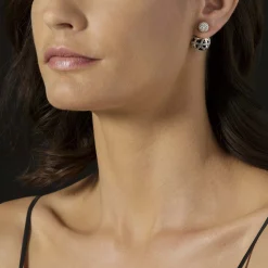 Outlet LAGOS Beaded Silver Stud Earrings