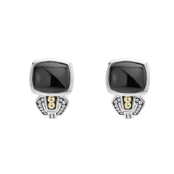 Best LAGOS Bezel-Set Onyx Earrings