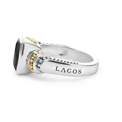 Discount LAGOS Bezel-Set Onyx Ring
