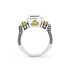 Discount LAGOS Bezel-Set Prasiolite Ring