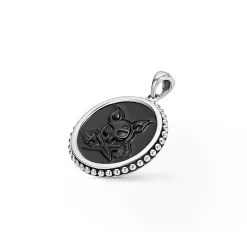 Outlet LAGOS Black Agate Krunch Amulet