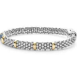 Sale LAGOS Blue Sapphire Caviar Bracelet | 6Mm