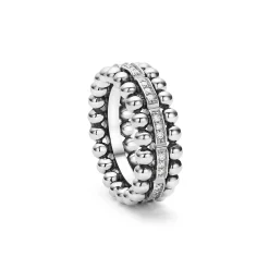 Cheap LAGOS Caviar Beaded Diamond Ring