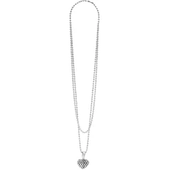 Sale LAGOS Caviar Beaded Heart Pendant Necklace