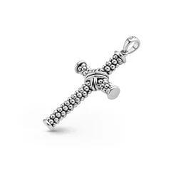 Store LAGOS Caviar Beaded X Cross Amulet