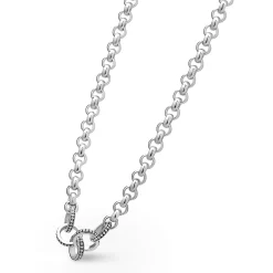 Clearance LAGOS Caviar Circle Link Necklace
