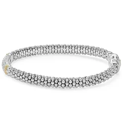 Hot LAGOS Caviar Diamond Bracelet | 6Mm