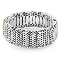 Hot LAGOS Caviar Diamond Bracelet | 23Mm