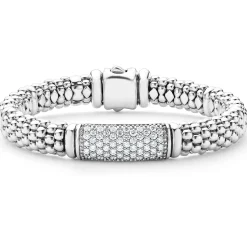 Cheap LAGOS Caviar Diamond Bracelet | 9Mm