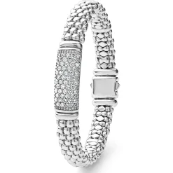 Cheap LAGOS Caviar Diamond Bracelet | 9Mm