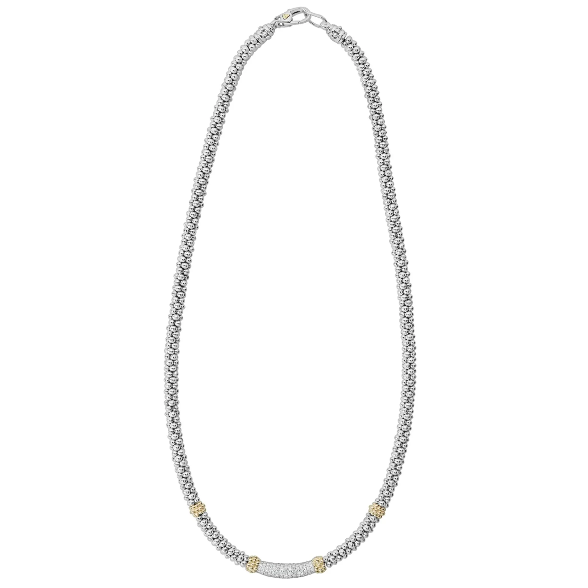 Flash Sale LAGOS Caviar Diamond Necklace | 5Mm