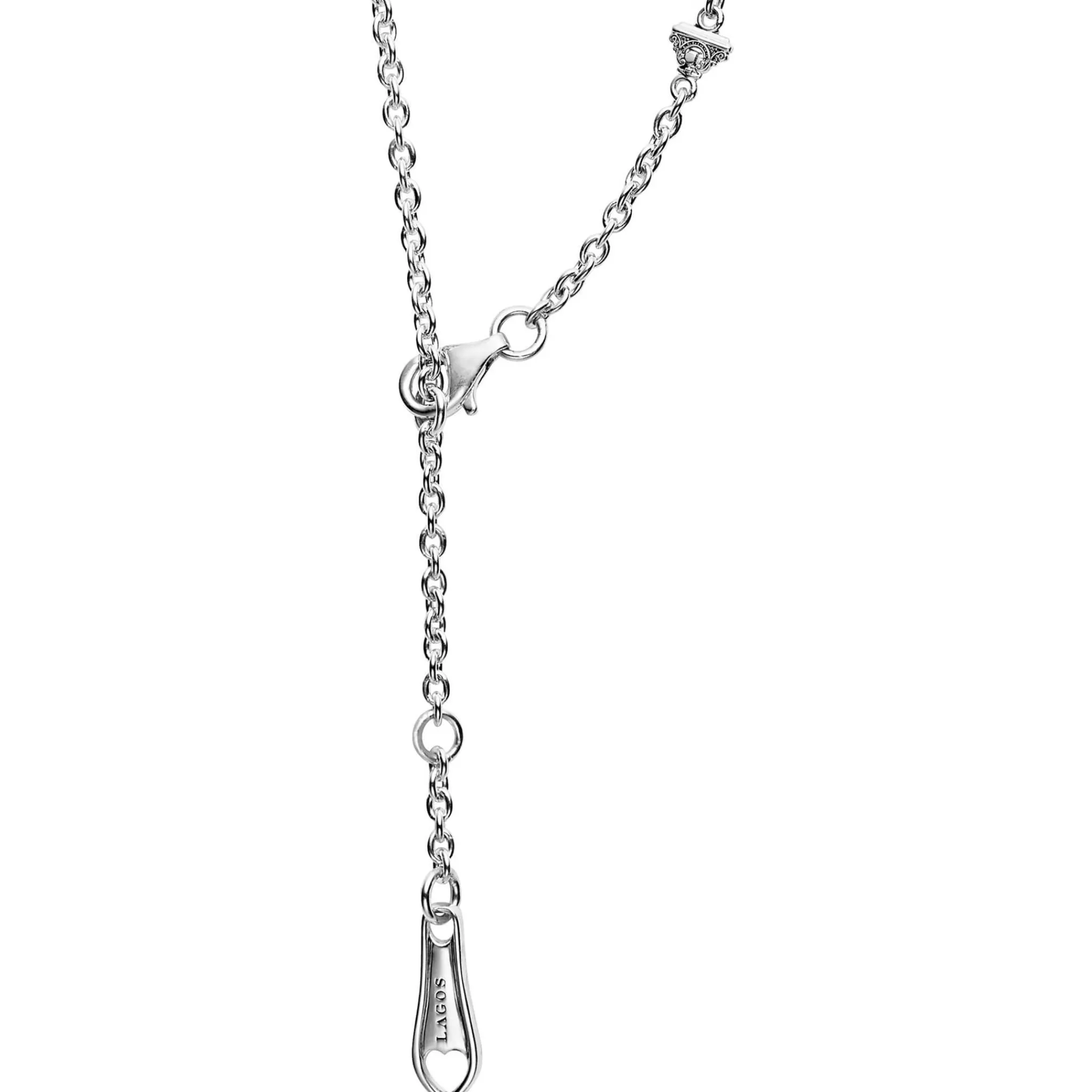 Best LAGOS Caviar Key Diamond Pendant Necklace