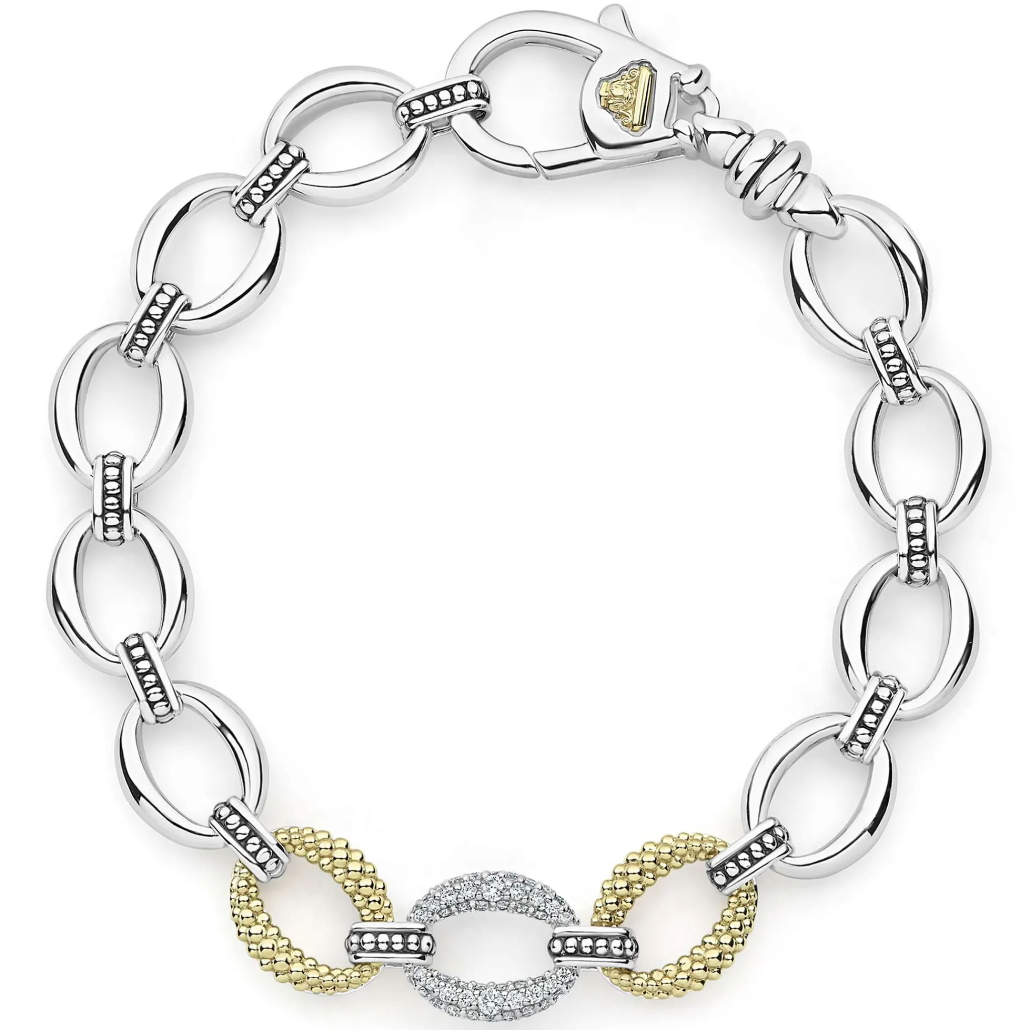 Sale LAGOS Caviar Lux Two-Tone Diamond Gift Set