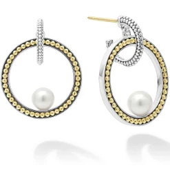 Best Sale LAGOS Caviar Pearl Drop Earrings