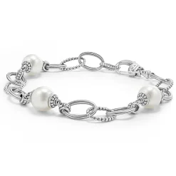 Cheap LAGOS Caviar Pearl Link Bracelet