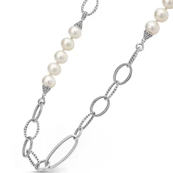 Store LAGOS Caviar Pearl Link Necklace