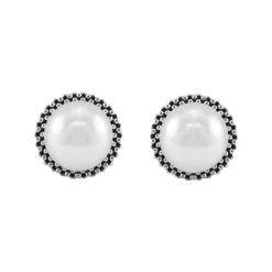 Clearance LAGOS Caviar Pearl Stud Earrings