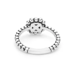Fashion LAGOS Caviar Square Diamond Ring