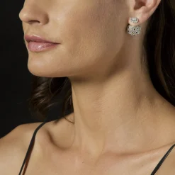 Shop LAGOS Caviar Square Diamond Stud Earrings