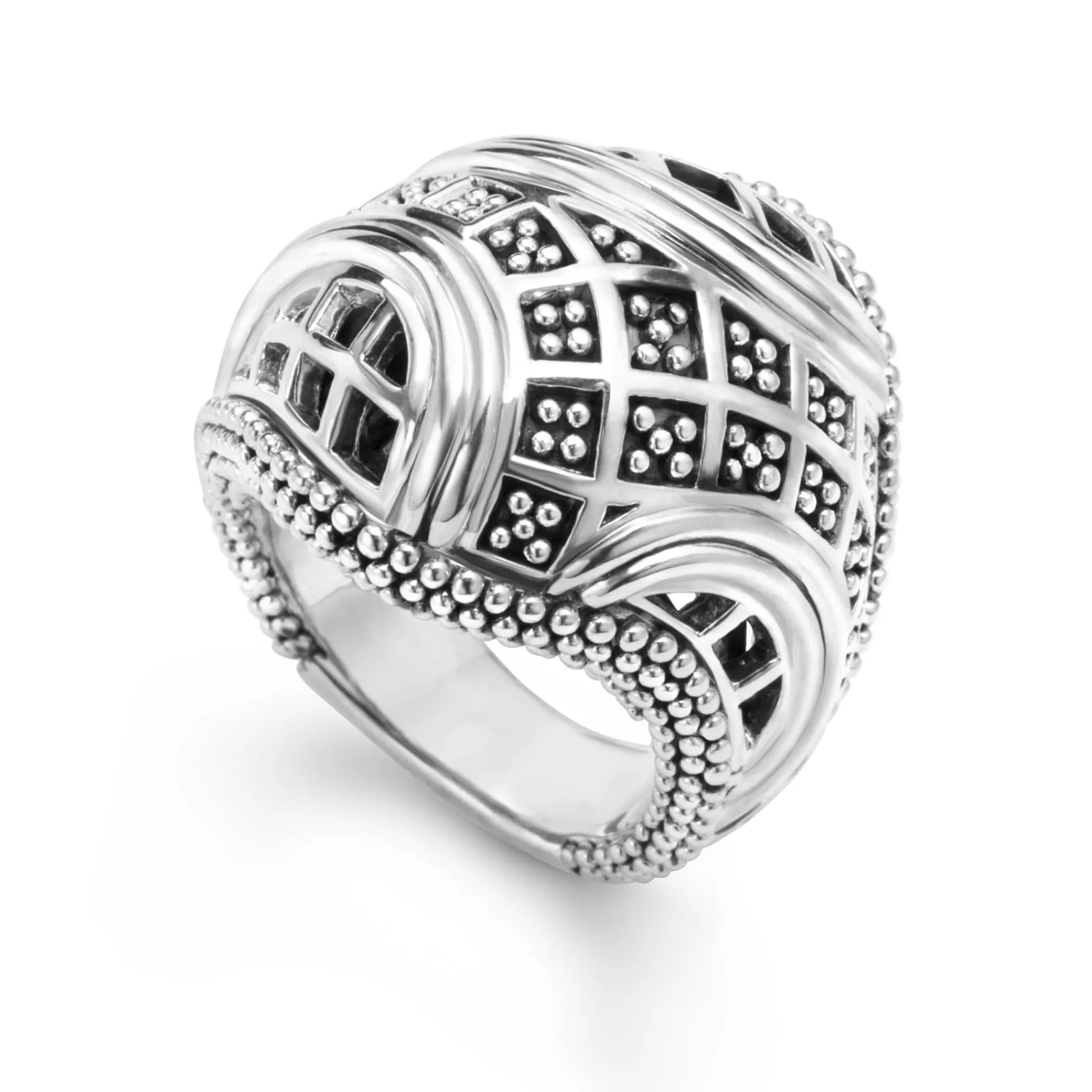 Online LAGOS Caviar Statement Ring