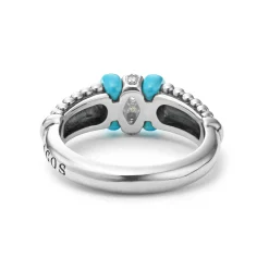 Discount LAGOS Ceramic And Caviar Diamond Ring